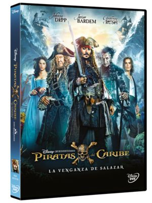 Piratas del Caribe La venganza de Salazar DVD