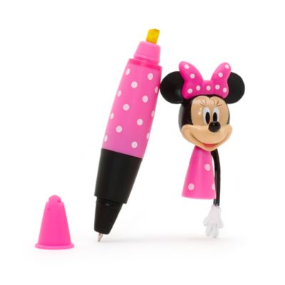 Minnie Mouse 2In1 Pen And Highlighter