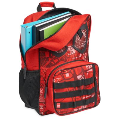 spider man logo backpack