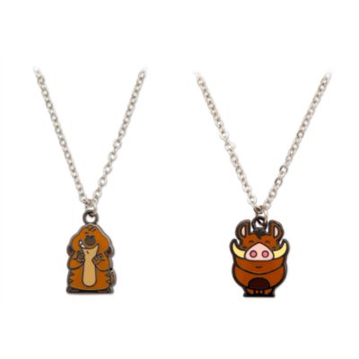 Disney Store Lot de 2&nbsp;colliers Le Roi Lion