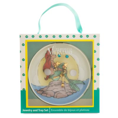 Disney Store Bijoux avec pr&eacute;sentoir La Petite Sir&egrave;ne