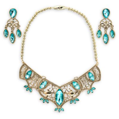 Set joyas doradas para disfraz princesa Jasmine, Disney Store