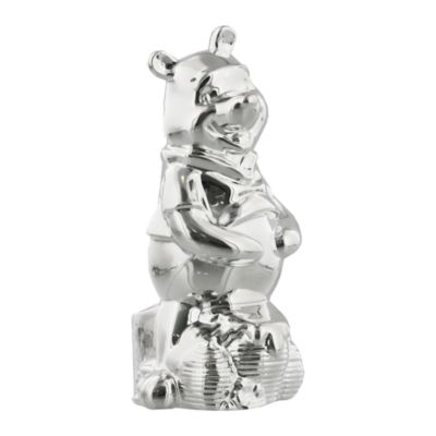Winnie The Pooh Silver-Plated Baby Money Bank