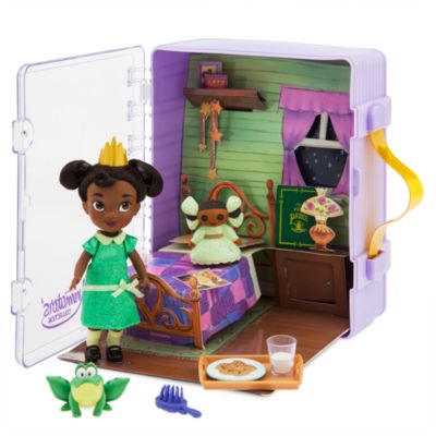Set juego minimu&ntilde;eca Tiana, colecci&oacute;n Disney Animators, Disney Store