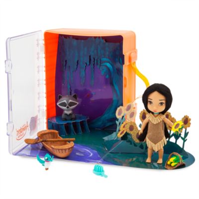 Set juego minimu&ntilde;eca Pocahontas, colecci&oacute;n Disney Animators, Disney Store