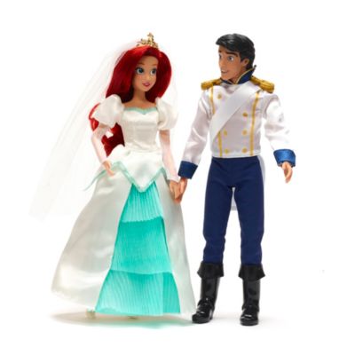 Disney Store Coffret de poup&eacute;es Mariage d'Ariel et &Eacute;ric, La Petite Sir&egrave;ne