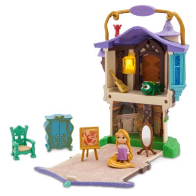 Set juego Rapunzel, Enredados, Littles, colecci&oacute;n Disney Animators, Disney Store