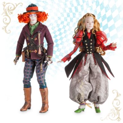 Alice and The Mad Hatter Deluxe Limited Edition Doll Set