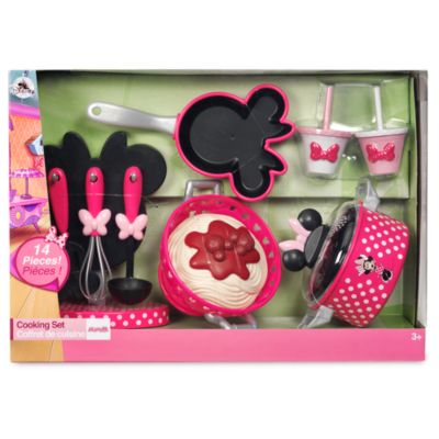 Minnie Mouse Toy Cooking Set