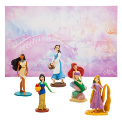 Set de juego de figuritas princesas Disney, Disney Store