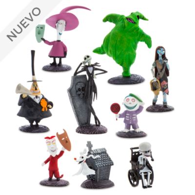 Set de juego de figuritas exclusivo Pesadilla antes de Navidad, Disney Store