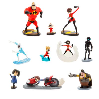 Disney Store Ensemble de figurines de luxe Les Indestructibles&nbsp;2