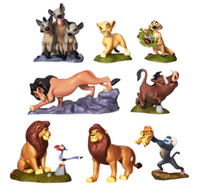 Set juego figuritas lujo El Rey Le&oacute;n, Disney Store