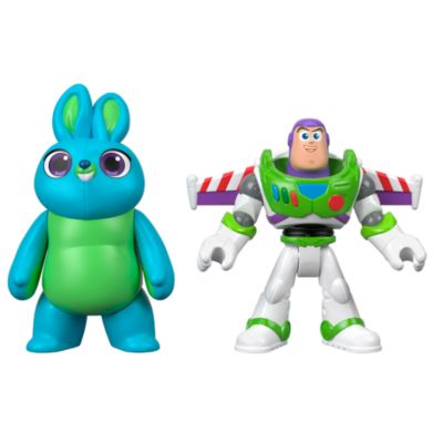 Figuras de acci&oacute;n Buzz Lightyear y Bunny, Toy Story&nbsp;4, Imaginext