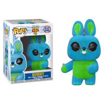 Figura de vinilo Pop! exclusiva y aterciopelada de Conejito, Toy Story&nbsp;4, Funko