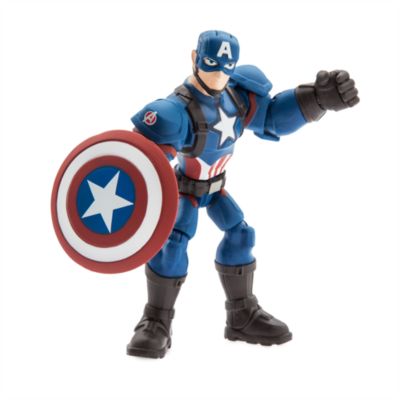 Figurine articul&eacute;e Captain America, collection Marvel Toybox