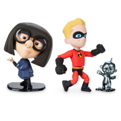 Coffret de figurines articul&eacute;es Edna Mode et Fl&egrave;che, collection Disney Pixar Toybox