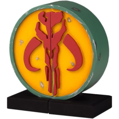 Sujetalibros con logotipo mandaloriano, Star Wars, Gentle Giant (set de 2)