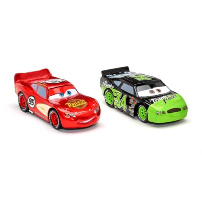 Veh&iacute;culos a escala Rayo McQueen y Dirkson D'Agostino, Disney Store (2 u.)