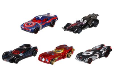 Captain America: Civil War Hot Wheels Cars, Set Of 5