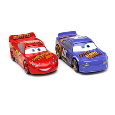 Pack de 2&nbsp;voitures miniatures Flash McQueen et Bobby Swift, Disney Store