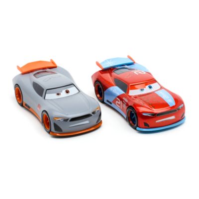 Disney Store Duo de voitures miniatures Ryan ''Inside'' Laney et Rookie Racer #003