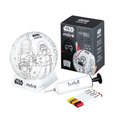 Minibal&oacute;n para colorear Scriball Kylo Ren, Star Wars, Mitre