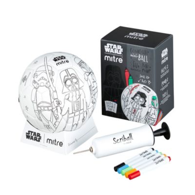 Minibal&oacute;n para colorear Scriball Darth Vader, Star Wars, Mitre