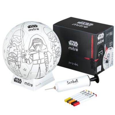Bal&oacute;n para colorear Scriball Kylo Ren, Star Wars, Mitre