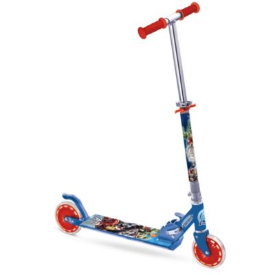 Trottinette pliable &agrave; roues align&eacute;es Avengers