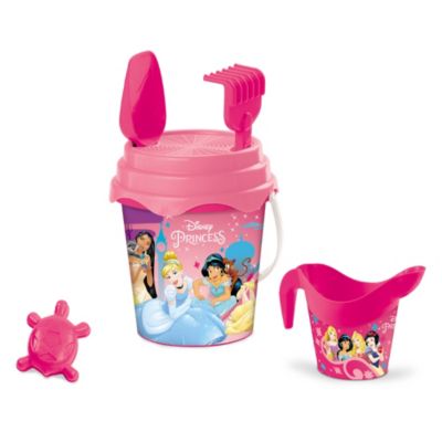 Seau avec jouets de plage Princesses Disney