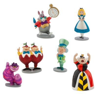 Alice In Wonderland Figurine Playset