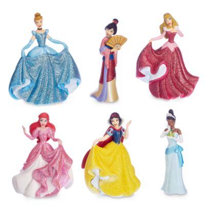 Disney Store Ensemble de figurines Princesses Disney version robes de bal