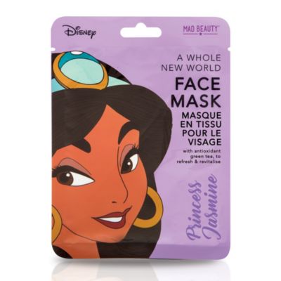 Mad Beauty Masque en tissu Princesse Jasmine au th&eacute; vert