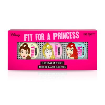 Mad Beauty Trio de baumes &agrave; l&egrave;vres Disney Princesses