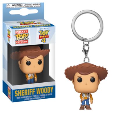 Llavero vinilo Pop! Sheriff Woody, Toy Story&nbsp;4, Funko