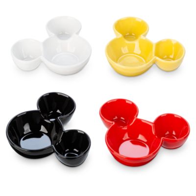 Boles para tentempi&eacute;s Mickey Mouse, colecci&oacute;n Disney Eats, Disney Store (set de 4 unidades)