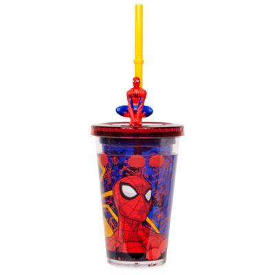 Gobelet avec paille Spider-Man Disney Store