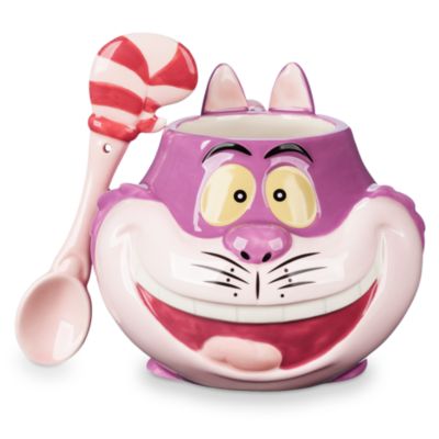 Taza y cuchara Gato Cheshire, Disney Store