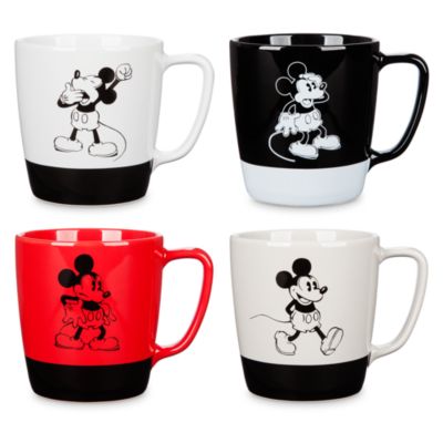 Lot de 4&nbsp;mugs Mickey Mouse, collection Walt Disney Studios