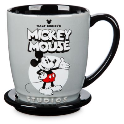 Walt Disney Studios Mug et sous-verre Mickey et Minnie Mouse
