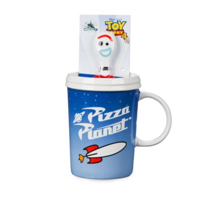 Taza y cuchara Forky, Toy Story 4, Disney Store