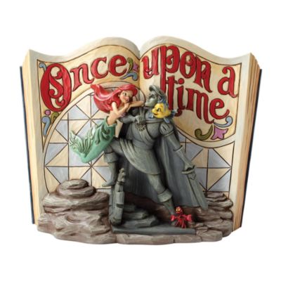 Enesco, figurita libro La Sirenita, Disney Traditions