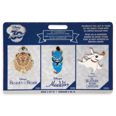 Disney Store 30th Anniversary Commemorative Pin Series, Week 2 of 10