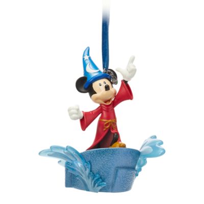 Adorno colgante con luz Mickey Mouse aprendiz de brujo, Disney Store