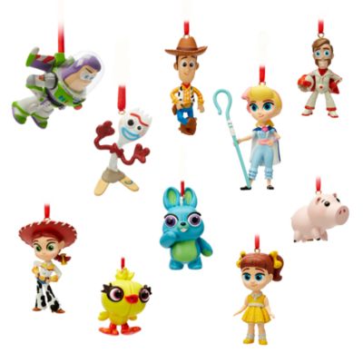 Adornos colgantes Toy Story, Disney Store (set de 10)