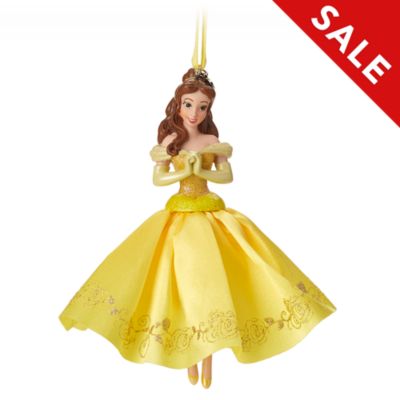 Disney Store Belle Christmas Tree Ornament, Beauty and the Beast ...