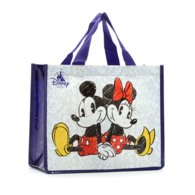 Disney Store Petit sac de shopping r&eacute;utilisable Mickey et Minnie