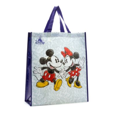 Disney Store Grand sac de shopping r&eacute;utilisable, Mickey et Minnie