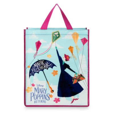 Disney Store Sac de shopping Le Retour de Mary Poppins r&eacute;utilisable, taille moyenne